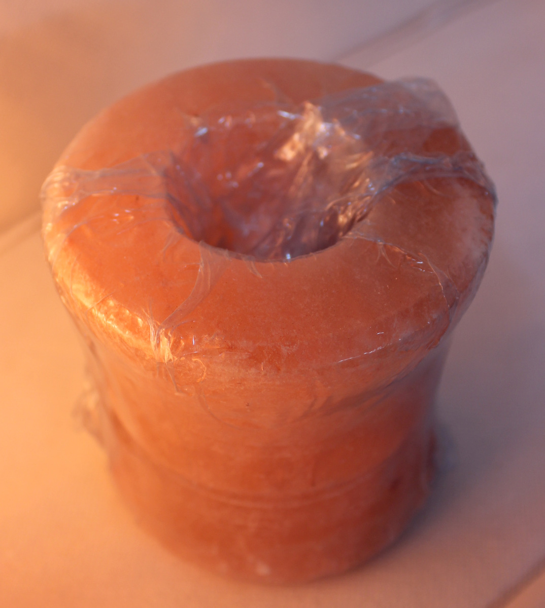 Hymilayan Salt, Pink, Tea Candle Holder, Goblet